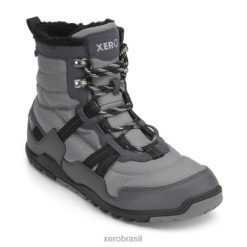 Xero Botas - Alpine - Bota de neve masculina 024F2105 Xero Shoes asfalto / preto