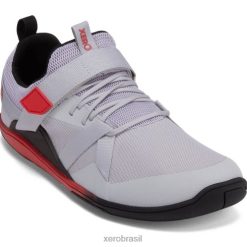 Xero Botas - Forza Trainer - homens 024F227 Xero Shoes micro cinza / vermelho