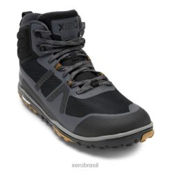 Xero Botas - Scrambler Mid II - Ultra -Light Wiker com Michelin Fiberlite Sole 024F290 Xero Shoes asfalto / preto