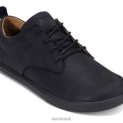 Xero Brasil - Glenn - sapato de couro casual de vestido masculino 024F252 Xero Shoes preto