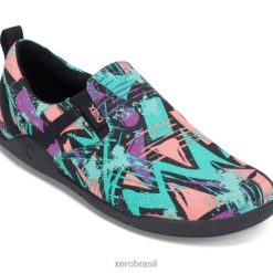 Xero Shoes Brasil - Aptos - a tela casual de cânhamo Slip -On - feminino 024F2161 Xero Shoes espectros verde
