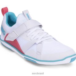 Xero Shoes Brasil - Forza Trainer - Mulheres 024F2134 Xero Shoes Branco / azul de mergulho