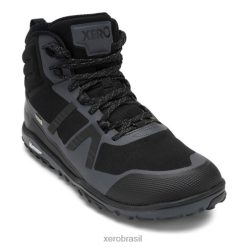 Xero Shoes Brasil - Scrambler Mid II WP - Ultralight, bota de caminhada à prova d'água 024F292 Xero Shoes preto / asfalto