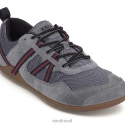 Xero Shoes Brasil - camurça Prio - homens 024F256 Xero Shoes cinza de aço